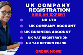 do uk ltd, uk company registration, uk vat registration, utr, cic registration