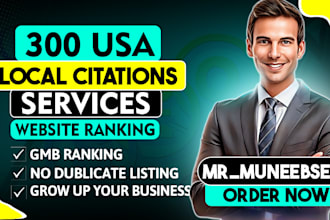 list your business in best 300 USA local citations and directories for local SEO