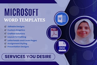create ms word and ppt templates and format your document