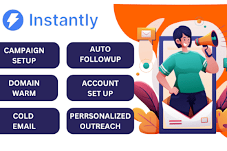setup instantly ai for cold email outreach