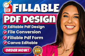 create fillable form, editable pdf, form creation, or design your pdf form
