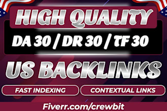 make high authority US united states dofollow SEO backlinks
