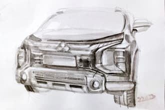 draw illustrations with watercolors