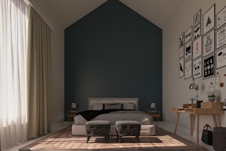 3d realistic interior design render of your apartments