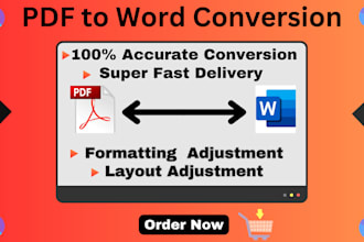do  PDF to word and google docs conversion
