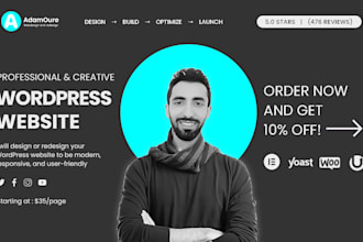 design and redesign wordpress website