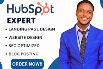 design hubspot landing page and fully responsive hubspot website hubspot blog