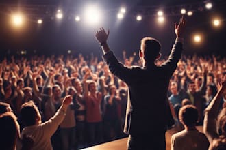 write speeches and make spokespersons video