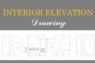 convert your interior elevation sketches into autocad