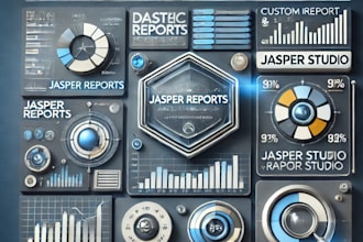 design and create custom jasper reports using ireport and jasper studio