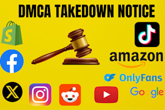 remove harassing defaming content fb,tiktok,reddit,google,ig,twitter under dmca