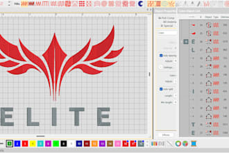 do embroidery digitizing into dst pes in 1 hour
