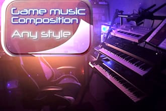make layered video game music for your project