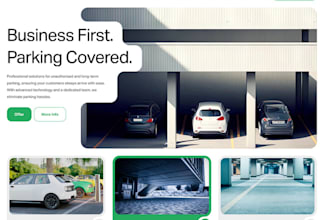 build car parking space app, parking reservation app, car washing app,