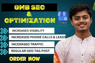 optimize your google my business listing for local SEO and gmb map ranking