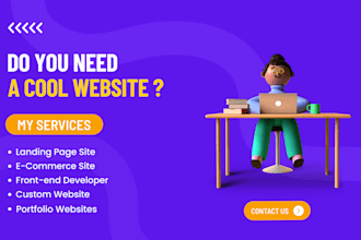 create an responsive, scalable and secure web application
