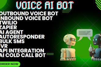 build custom auto dialer bot, messaging bot for sales team, twilio bot, saas bot