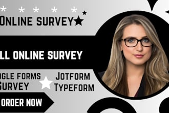 get people to fill online survey, google form, jotform and typeform