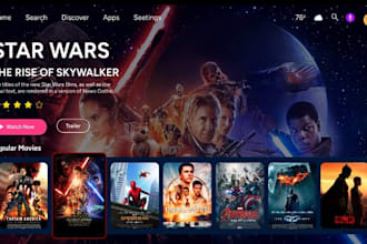 build smart tv app, iptv player, samsung tizen, live TV, ott platform, restream