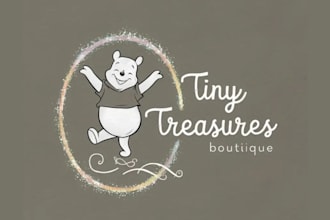 make memorable tiny treasures boutique logo