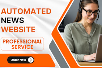 create automated news website or wordpress autoblog, ai auto blogging