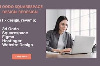3d oodo hostinger website design squarespace