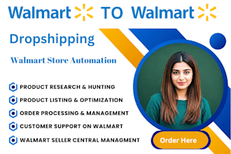do 2 step walmart dropshipping full store automation