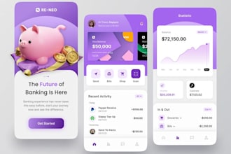 develop your secure, user friendly fintech app banking, payments, crypto, invest