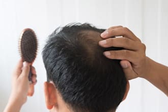 nutrition plan for hair and scalp by MD dermatologist