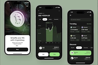 design and develop a multi asset trading app or website