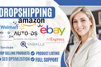 do amazon to ebay shopify dropshipping walmart product listing