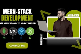 be your mern stack or mean stack developer