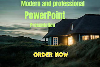 do customized powerpoint presentation slides for business, education,and more