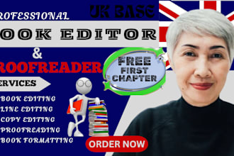edit proofread memoir, children, fantasy fiction novel developmental book editor