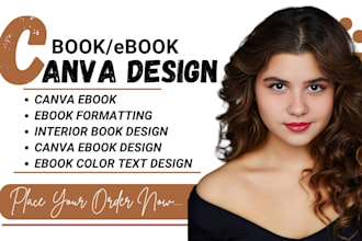 do canva ebook design workbook journal planner  ebook formatting interior design