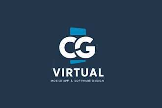 design creative logo for virtual mobile app and software