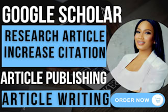 write and publish backdated article on google scholar indexed journal