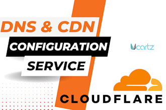 do cloudflare setup and trouble shooting for dns and CDN