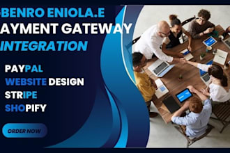 incorporate a gateway for payments into the website
