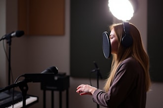 be your custom soul singer songwriter country ballad female vocalist topliner