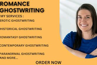 ghostwrite entertaining, romance, romance fantasy, ebook, story, novel