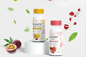 do product label design, bottle label, packaging box design, product packaging