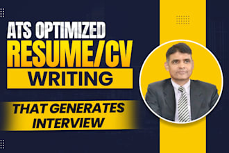 do professional ats resume writing service, tech, executive, medical resume cv