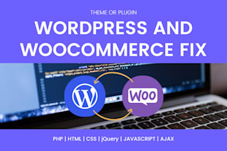 solve wordpress problems, errors, bugs, php, css, responsive