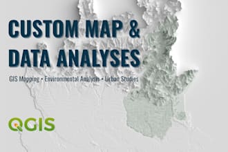create custom maps and spatial analyses with qgis