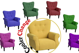 do your product color correction and change color