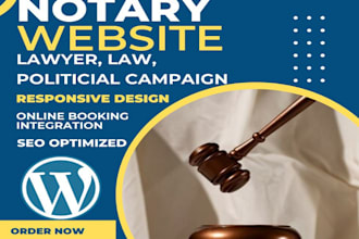 build notary law firm website template  notary website template notary template