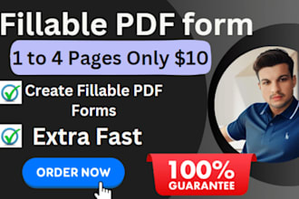 create a fast and professional fillable pdf form