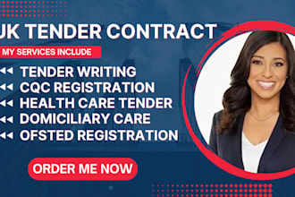 uk tender domiciliary care homecare nhs tender framework UK grant business plan