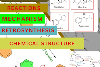 draw complex chemical structures, reactions and mechanism in chemdraw